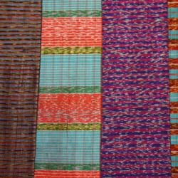 Echarpe soie rayÃ©e