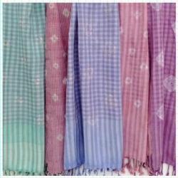 Krama AMARA coton tie and dye