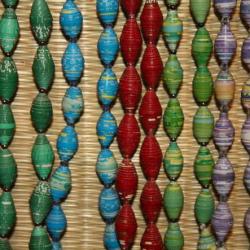 POP : collier papier rÃ©cup