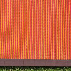 KOMARY : rayures rouge, bordeau