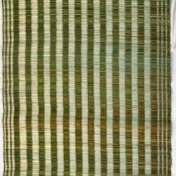 TREILLE : bandes verticales, vert